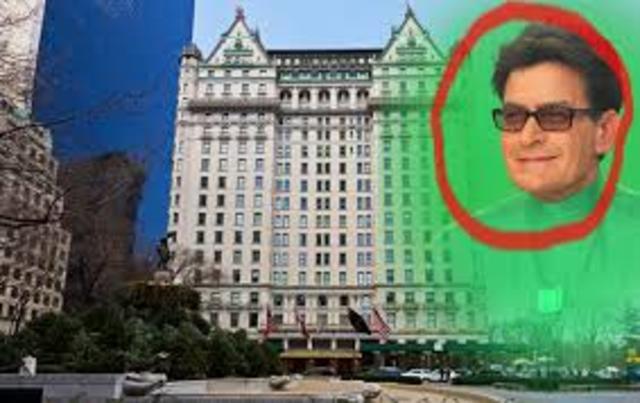 charlie sheen arrested for causing 7,000$ in damages to a hotel room