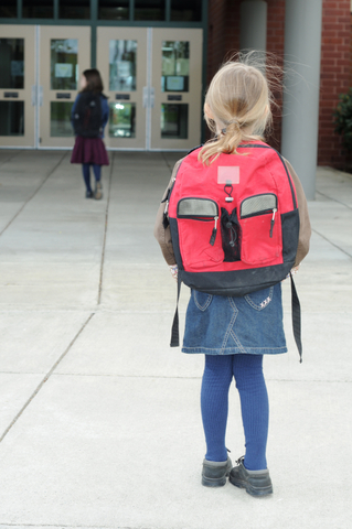 My first day of school ever!