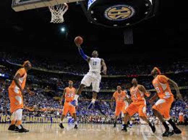 my first basketball game