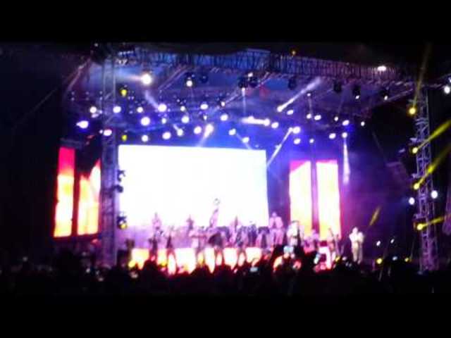 when i went and see my favorite mexican band