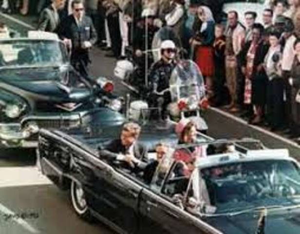 President John F. Kennedy was assassinated