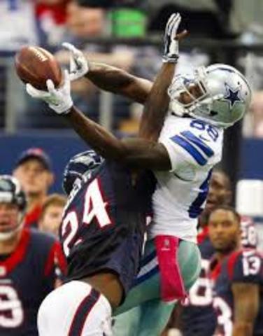 I went to the Texans Cowboys football Game