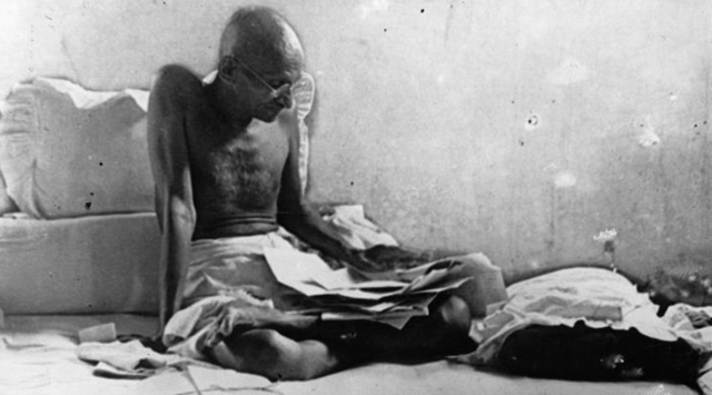 Ghandi hunger strike