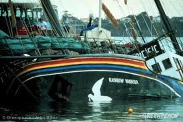 bombing of rianbow warrior