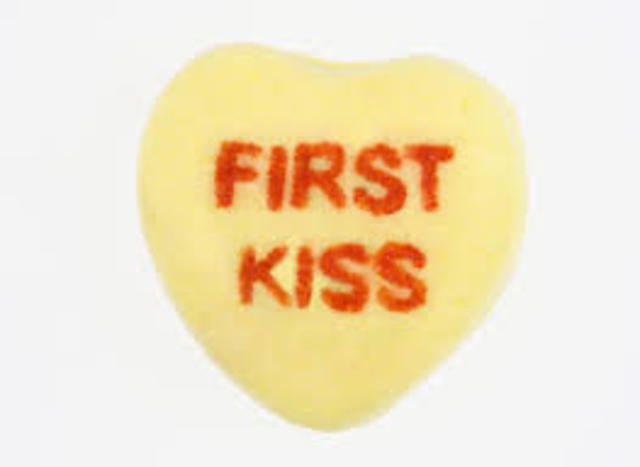 I had my first kiss.
