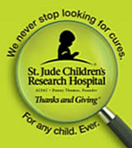 St. Judes never stops looking for the cure!