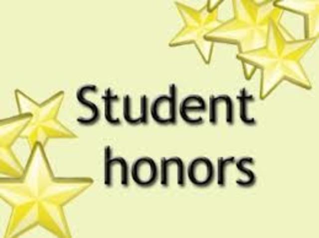 Got A Honor Student Award