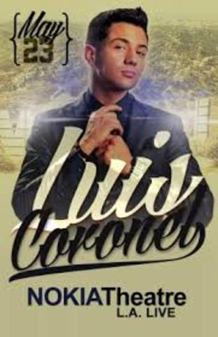 Luis Coronel at the Nokia Center