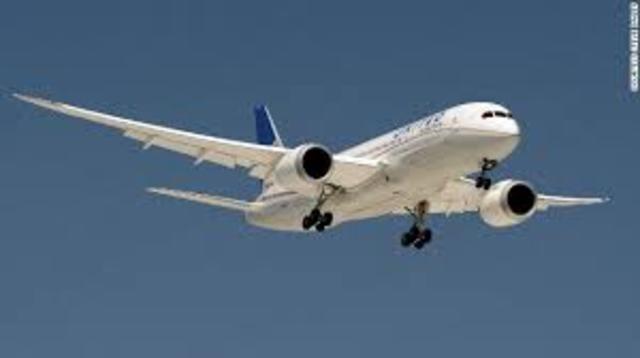 my first time on a plane