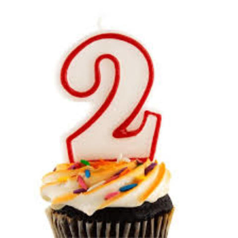 i turned two