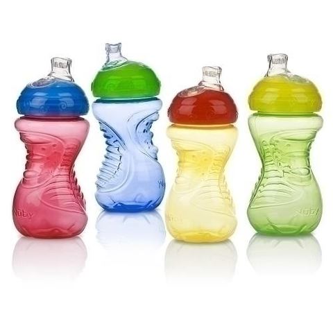 first time drinking  out a cup