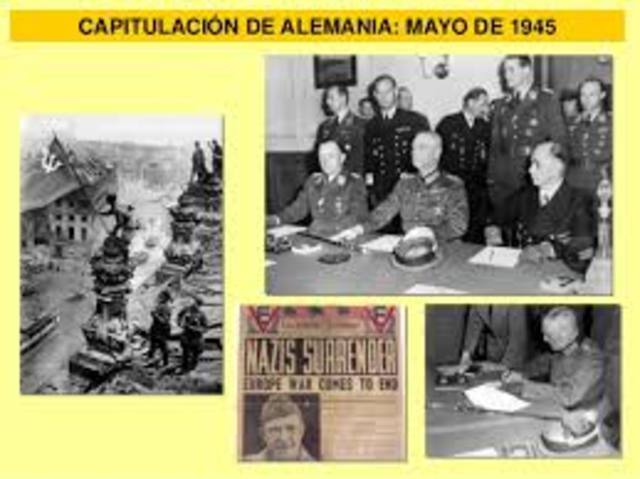 Capitulación de Alemania