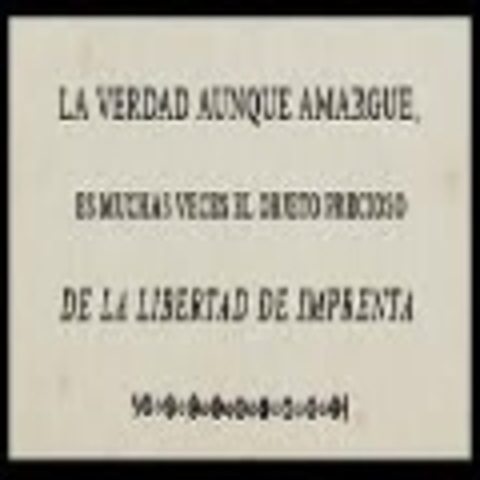 1º Reglamento y Estatuto de Libertad de Imprenta en el Rio de la Plata