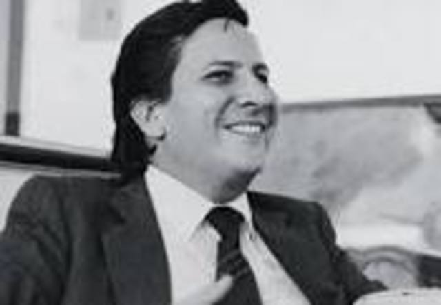 el Ministro de Justicia, Rodrigo Lara Bonilla.