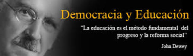 pedagoiga con jhon dewey