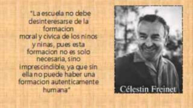 pedagogia con celestin freinet