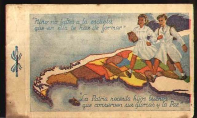 Folleto ''Niño no faltes a la escuela''