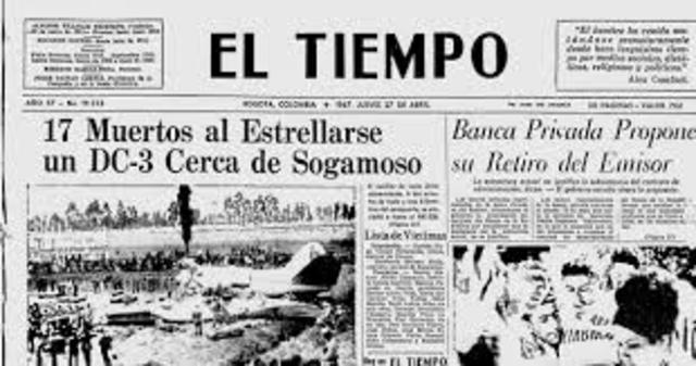 Accidente del avión de Avianca HK-326