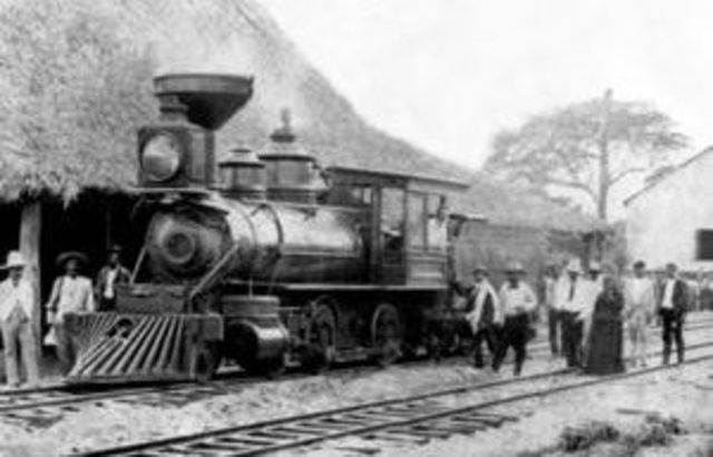 La llegada del Ferrocaril a Veracruz