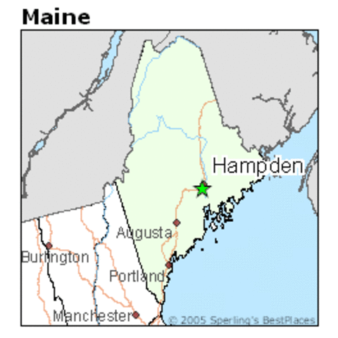Born this day in Hampden, Maine