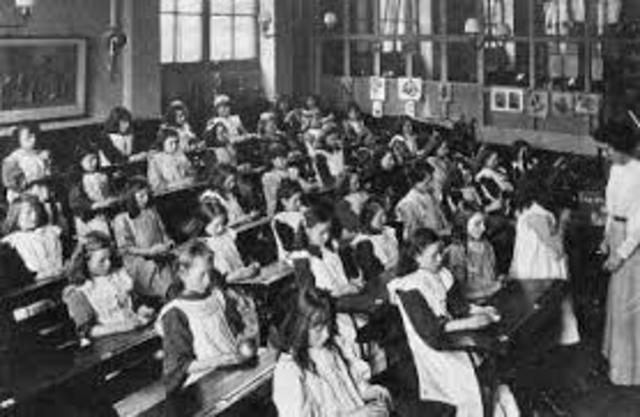 Dorothea begins teaching at age 14