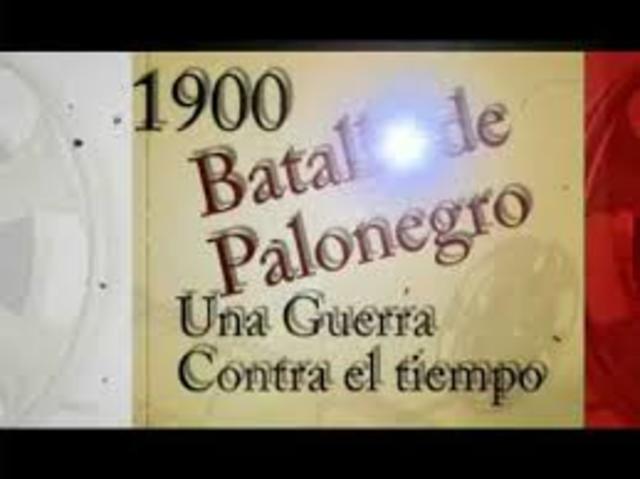 La batalla de Palonegro