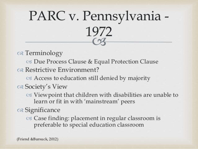 PARC v. Pennsylvania