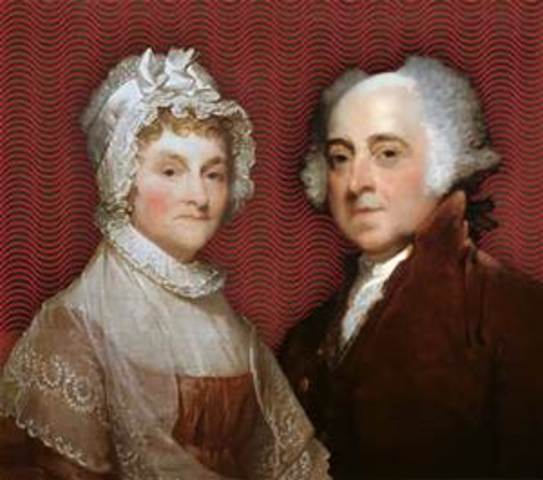 Abigails husband is sworn into presidency