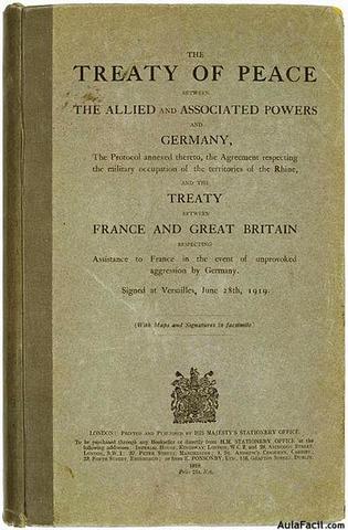 TRATADO DE VERSALLES