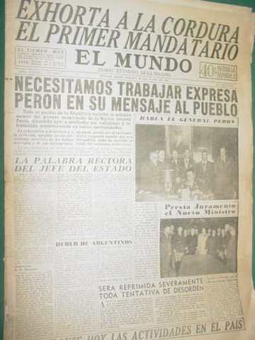 Se funda Diario EL MUNDO