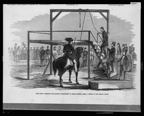 John Brown was hanged