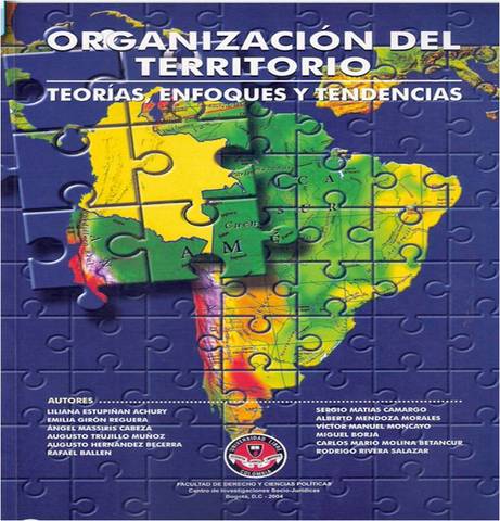 Organizacion del territorio