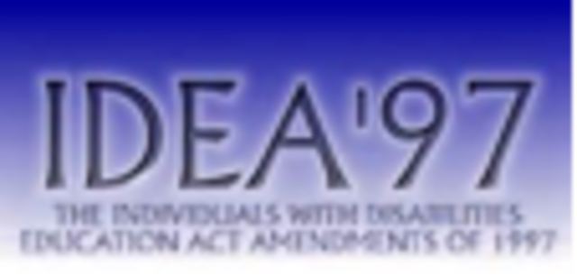 The 1997 Amendment to IDEA.