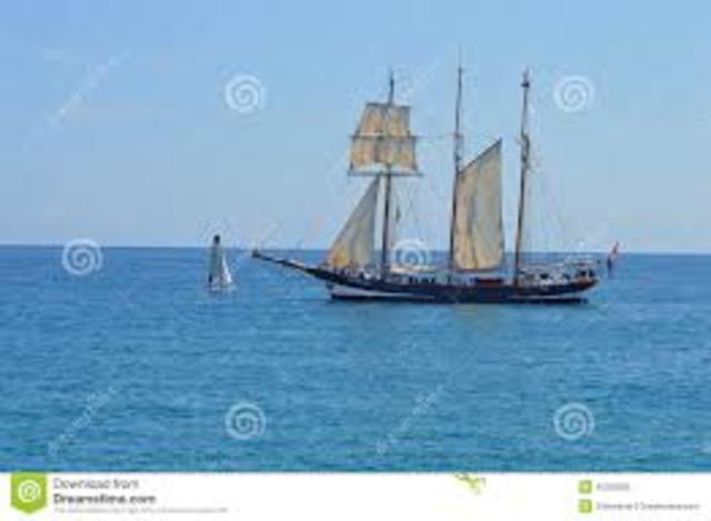 John Smith Leaves for Jamestown