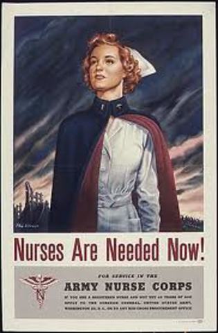 Appointed to oversee nursing staff in Civil War