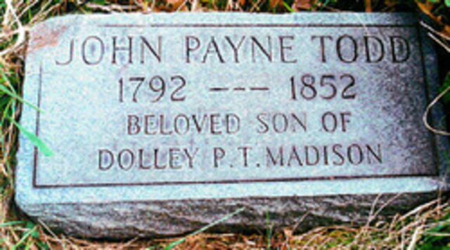 John Payne Todd Dies