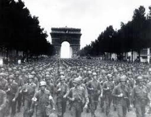Nazi takeover of France.