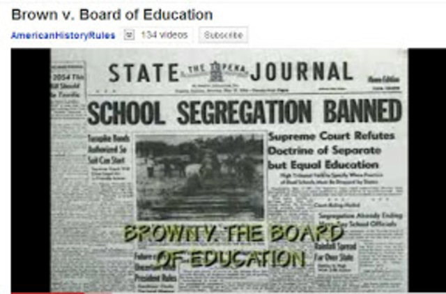 Brown vs. Board of Education of Topeka
