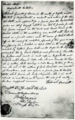 Deborah Sampson gets married