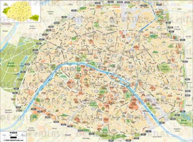 Paris Map