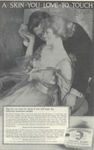 El concepto “sexo vende” es utilizado por primera vez por los anuncios de jabones de Woodbury Soap Company.