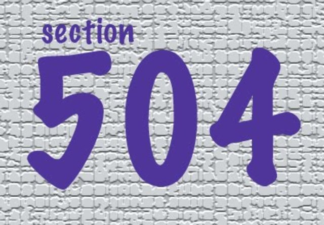 Section 504 of the Rehabilitation Act