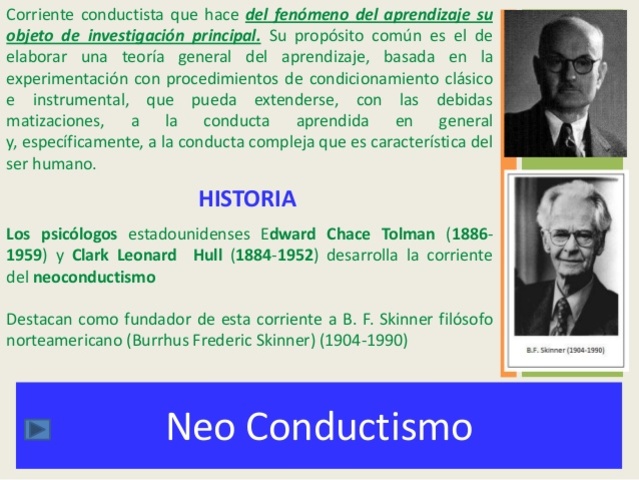 Neo Conductismo