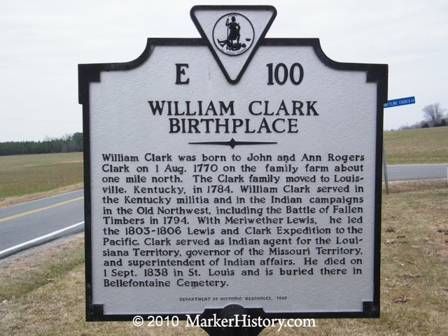 Birth of William Clark