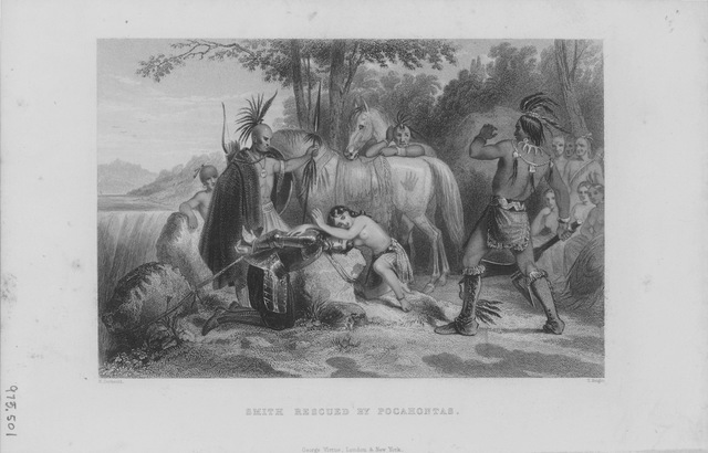 Pocahontas Confronts her Father