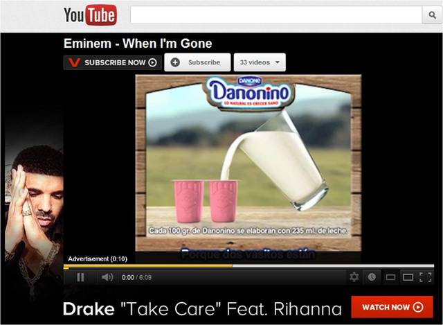 Youtube lanza la publicidad en video, anuncios de video, anuncios de pre carga y mucho más.