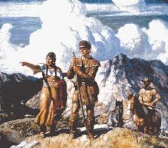 Lewis and Clark traveled over harsh enviorment to the Columbia River.