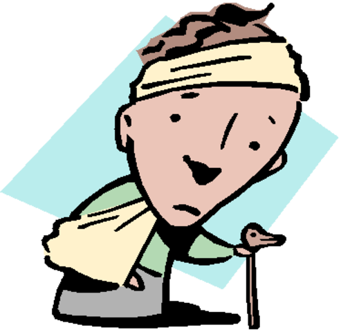 Sets up a distribution center for the wounded