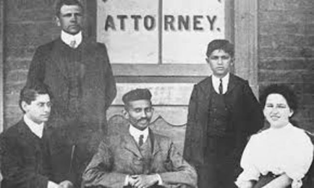 Gandhi starts working