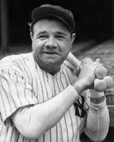 Babe Ruth announces this is his final season as full time player